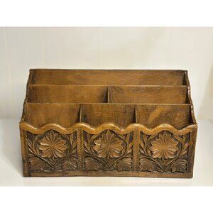 VTG Lerner 3-Tier Desk Organizer 7"x12" 6-Slot Plastic Pen Office Supply Holder